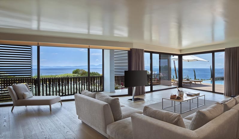 Kaplankaya Turkey Seaview Kaplankaya Suite with Pool - Living Room