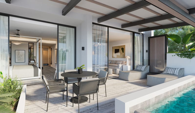 Pool Residences Exterior