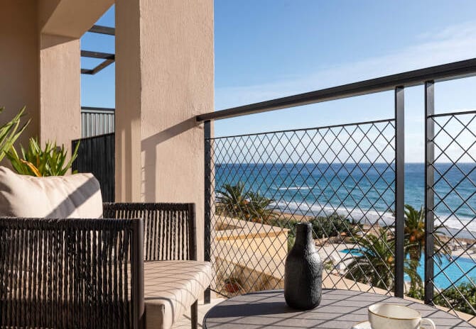 Outdoor seating area