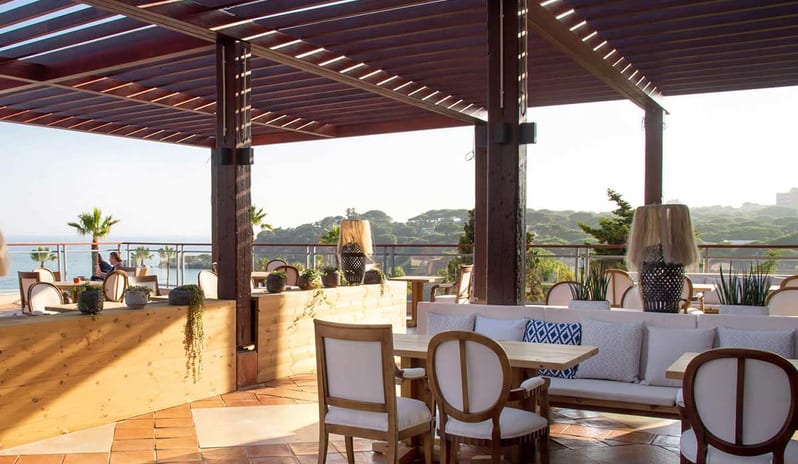 Outdoor seating area