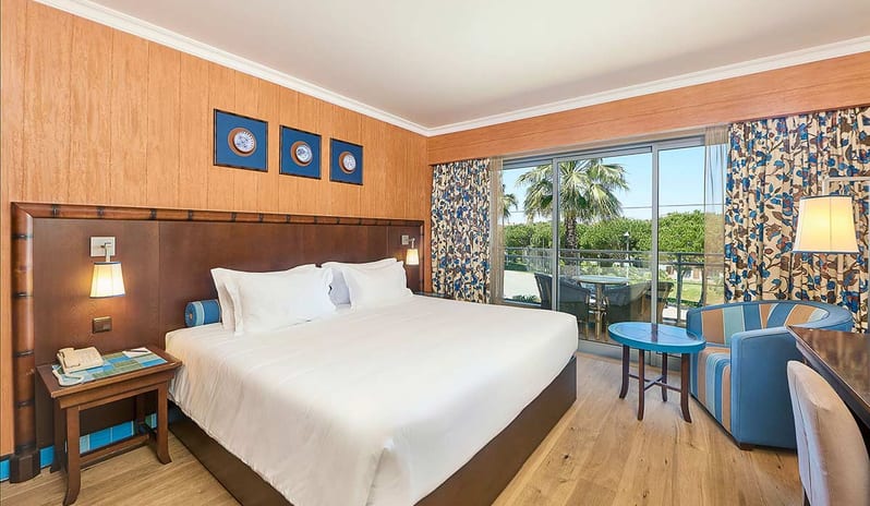 Bedroom with standard resort view
