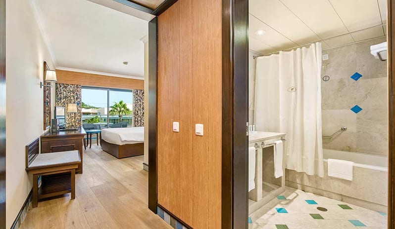 Bathroom and bedroom