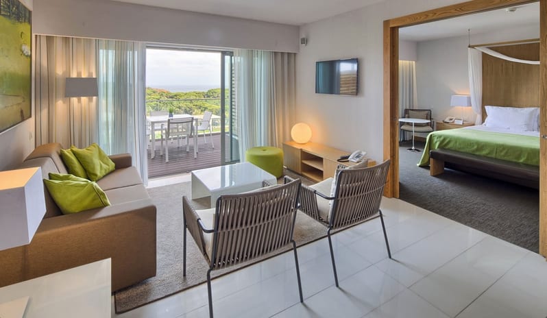 Living room facing balcony