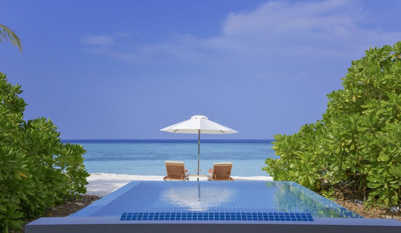 Beach Villa with Pool