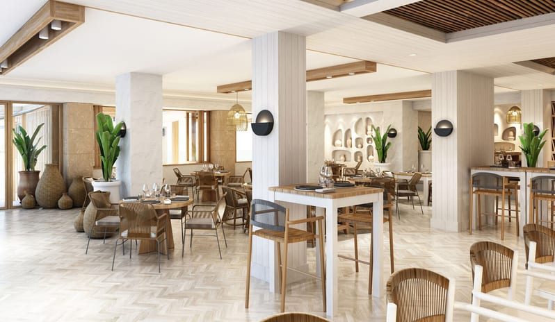 Bab Al Bahr Beach Bar & Grill - Indoor