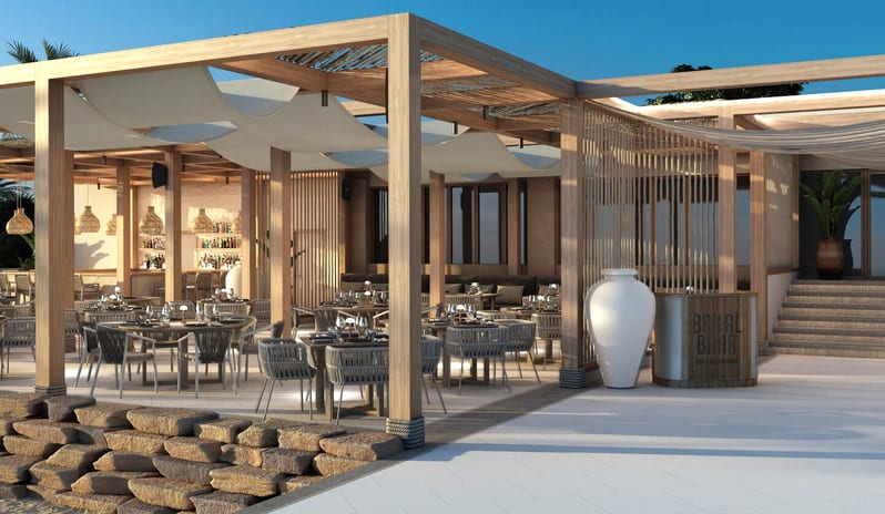 Bab Al Bahr Beach Bar & Grill - Outside