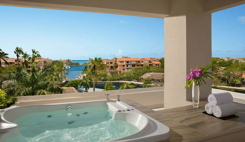 Honeymoon Hot Tub Marina View