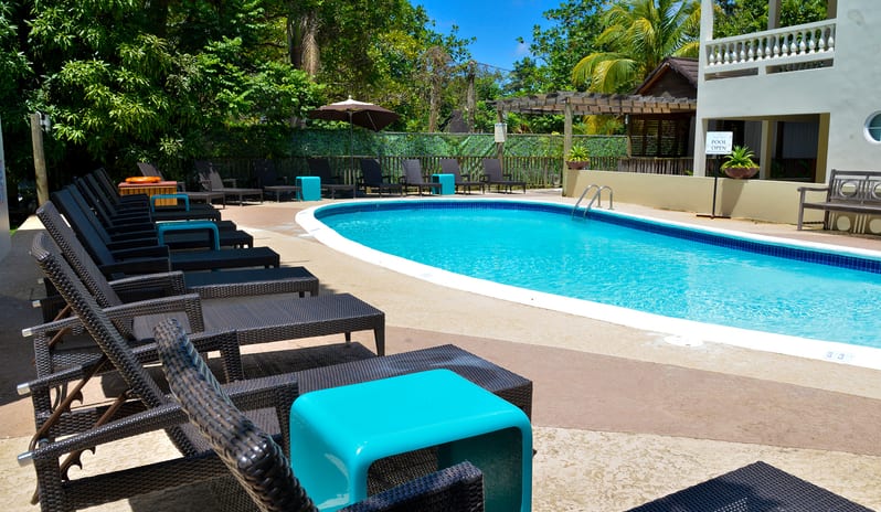 Pool area