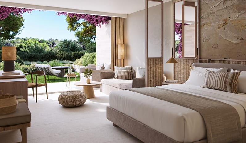 Junior Suite Private Garden Garden View