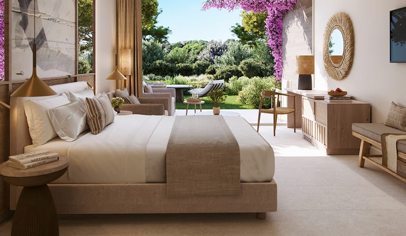 Superior Double Room Private Garden Garden View