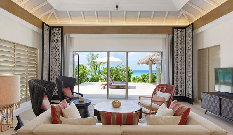 Two Bedroom Beach Front Pool Residence