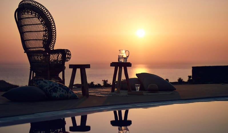 Ilios Pool Villa with Sunset & Sea View