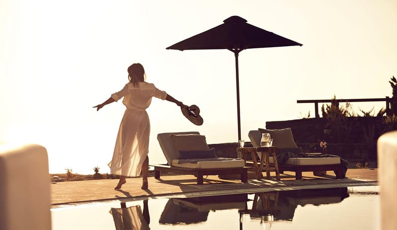 Selini Pool Villa with Sunset & Sea View