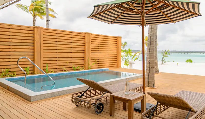 Two Bedroom Family Beach Room with Pool