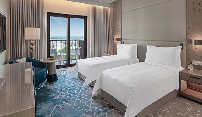 Deluxe Room Pool View Twin