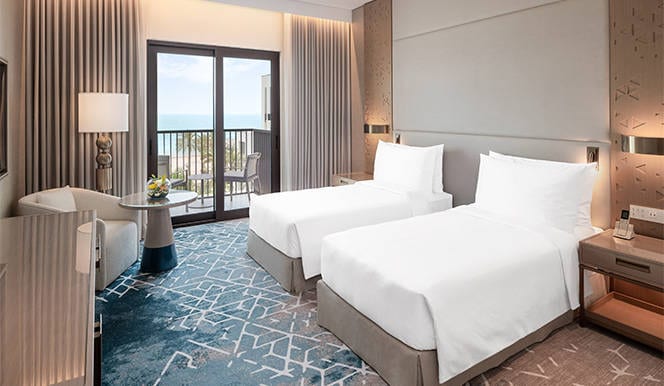 Deluxe room Ocean View Twin