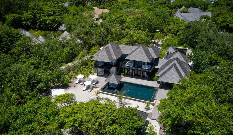 Three Bedroom Island Residence with Family Pool & Private Pool