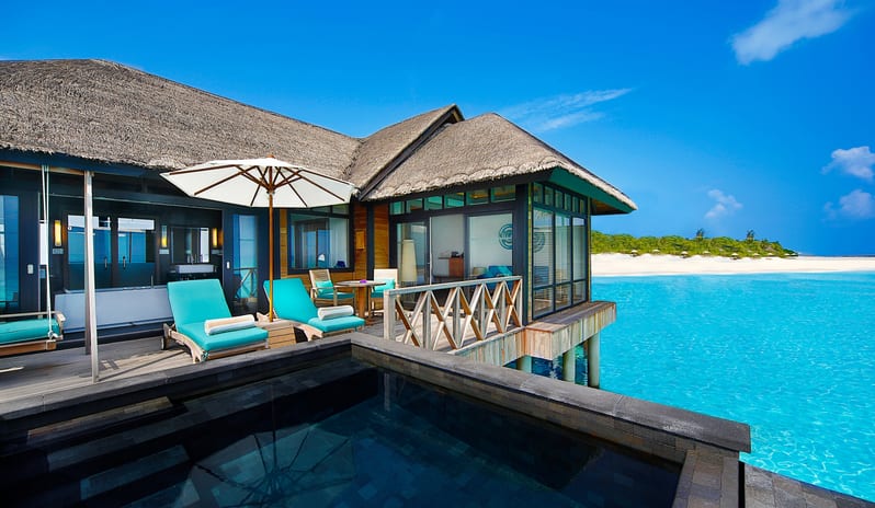 Sunset Water Villa with Infinity Pool