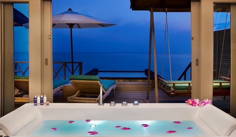 Sunset Water Villa with Infinity Pool