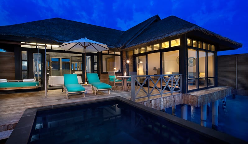 Sunset Water Villa with Infinity Pool