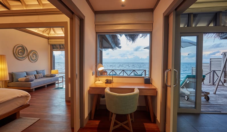 Sunset Water Villa with Infinity Pool