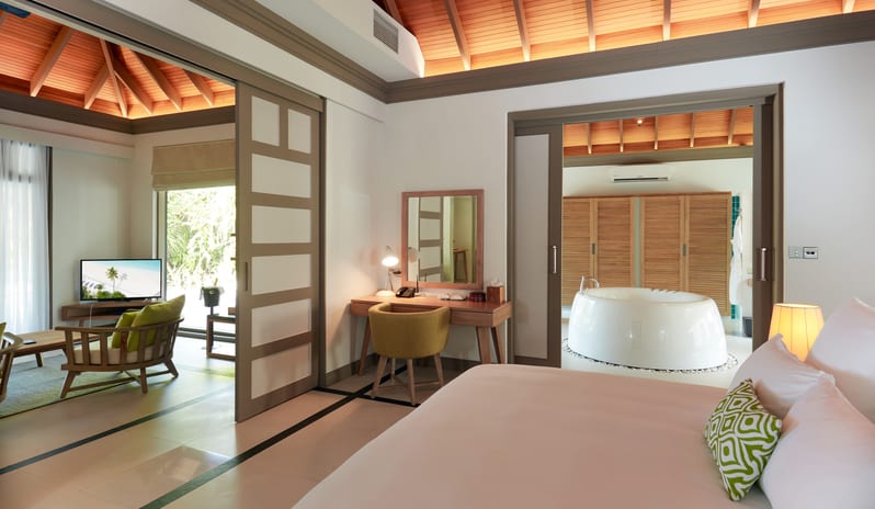 Deluxe Beach Villa with Family Private Pool