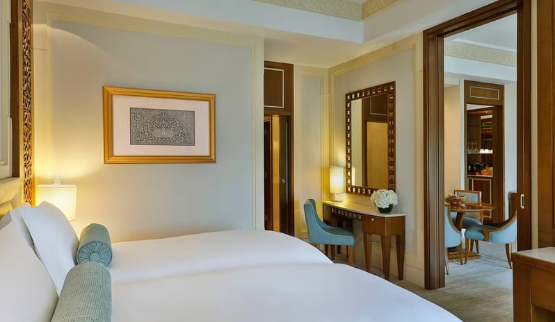 Al-Bustan-Palace-Ritz-Carlton-Executive-Suite-Mountain-View-Twin-Bed