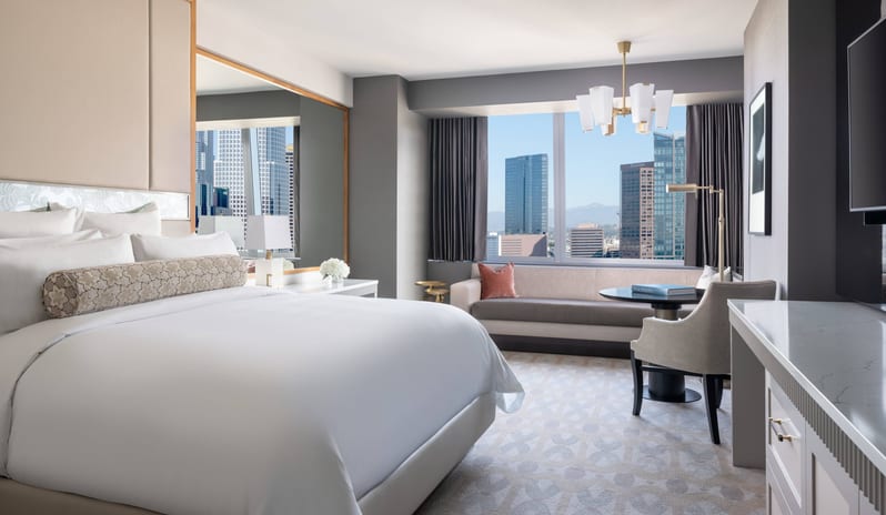 The Ritz-Carlton, Los Angeles - Deluxe Guest Room, 1 King or 2 Queen, City view