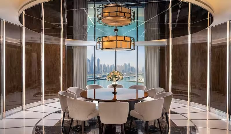 Hilton-Dubai-Palm-Jumeirah-Royal-Suite-Dining-Area