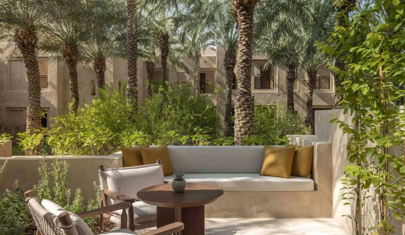 Bab Al Shams Terrace Garden View Twin Room