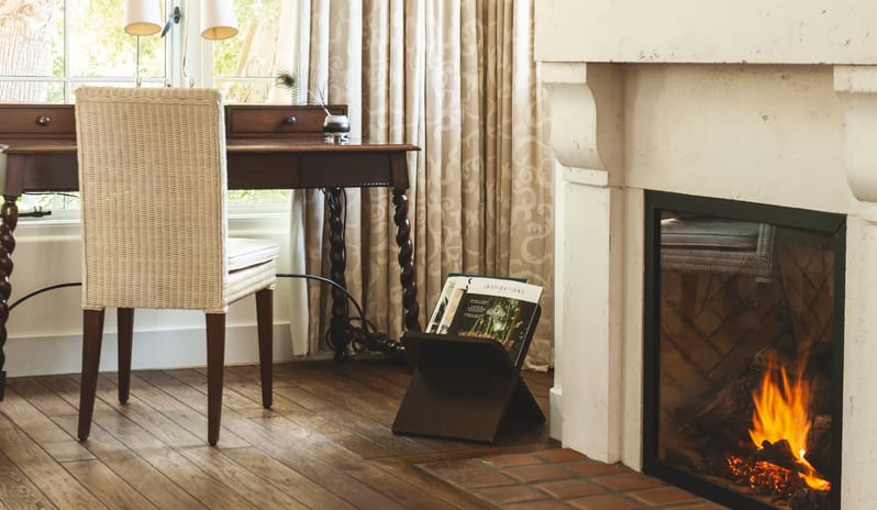 El Encanto, A Belmond Hotel, Santa Barbara - Terrace Premier King Room Fireplace