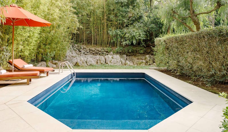 Deluxe Double with Private Pool and Garden