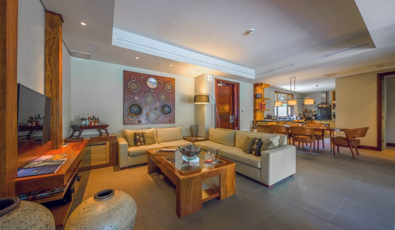 Trou Aux Biches Beachcomber Golf Resort & Spa - Three Bedroom Pool Villa Living