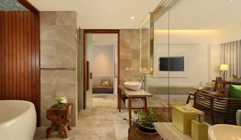 Maya Sanur Resort & Spa - Impressive Nest Suite - Bathroom