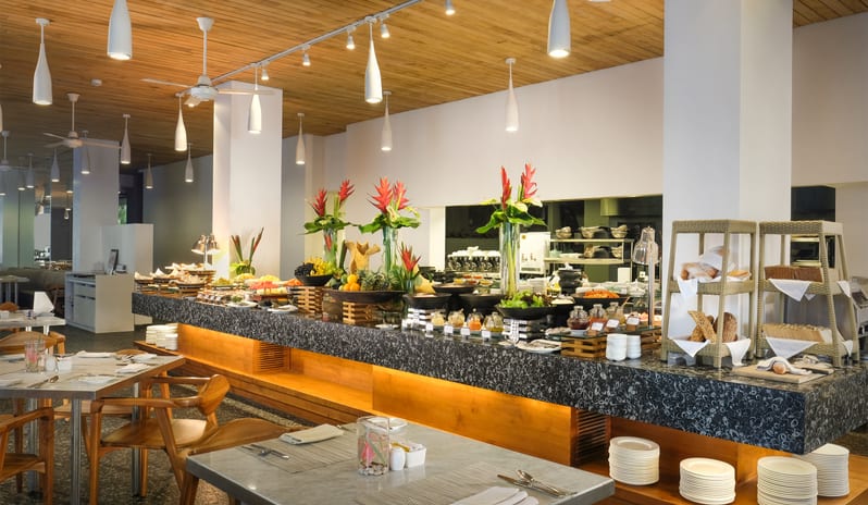 Maya Sanur Resort & Spa - Mayasari- Breakfast-setup