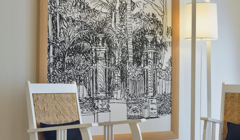 Canonnier Beachcomber Golf Resort & Spa - Superior Garden Facing Artwork