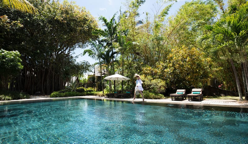 Trou Aux Biches pool