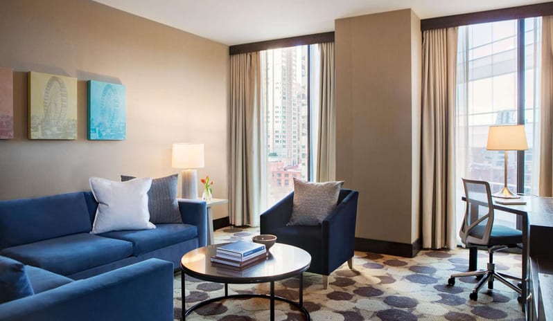 Royal Sonesta Chicago River North - One Bedroom Spa Suite