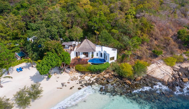 Paradee - One Bedroom Suite Villa Aerial