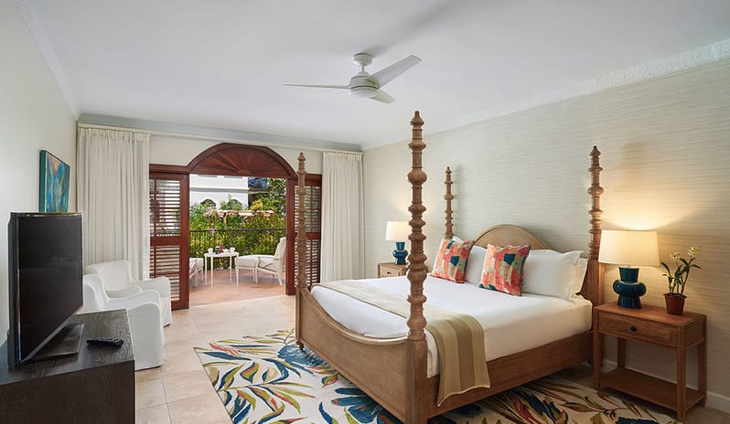 Spanish Courtyard Suite Bed