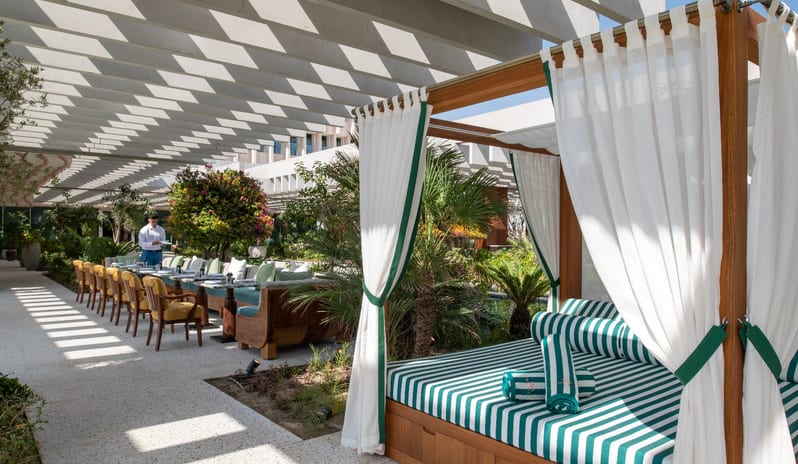 The Ned Doha - Ned's Club Pool Seating