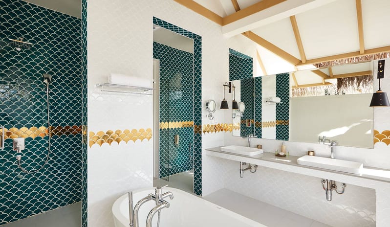 Beach Villa with Pool Bathroom