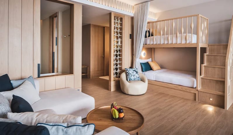 Family Sea View Suite Bunk Beds