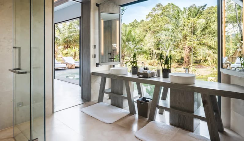 Lagoon Pool Villa Bathroom View
