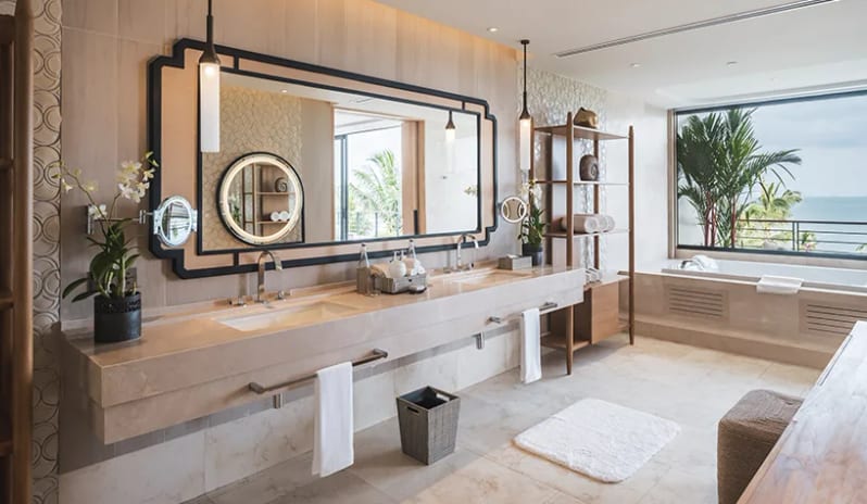 Sea View Pool Penthouse Bathroom