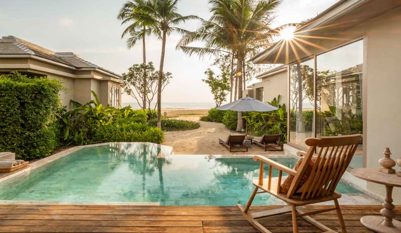 Two Bedroom Beachfront Family Pool Villa