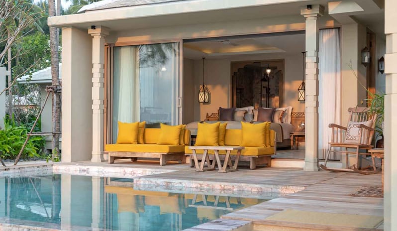 Two Bedroom Beachfront Family Pool Villa