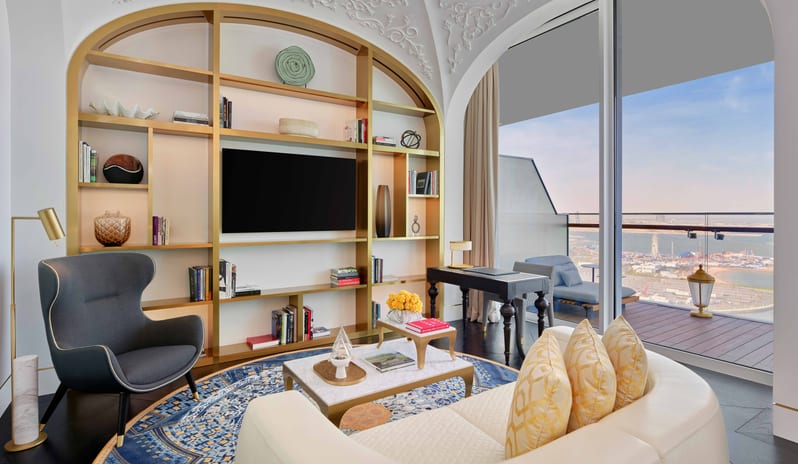 Gulf Suite With 1 Double Bed Living