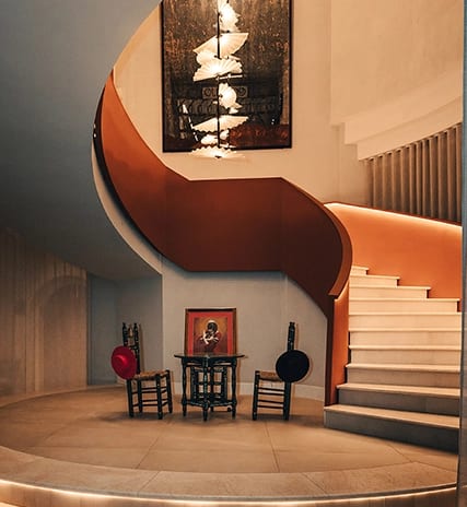 Cortijo Santa Maria 1962 Stairs