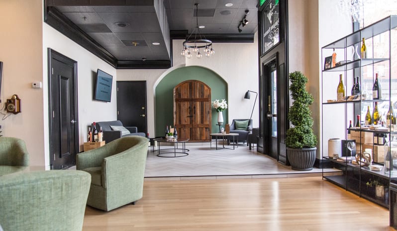 Domaine Serene Wine Lounge Interior